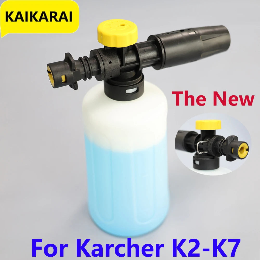 Foam Cannon for Karcher K2 K3 K4 K5 K6 K7 Adjustable Snow Cannon Foam Lance kit Pressure Washer Nozzle Car Wash Gun