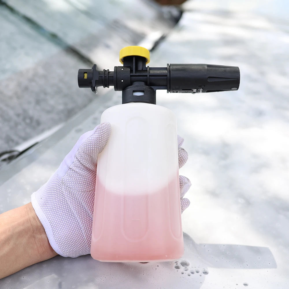 Foam Cannon for Karcher K2 K3 K4 K5 K6 K7 Adjustable Snow Cannon Foam Lance kit Pressure Washer Nozzle Car Wash Gun