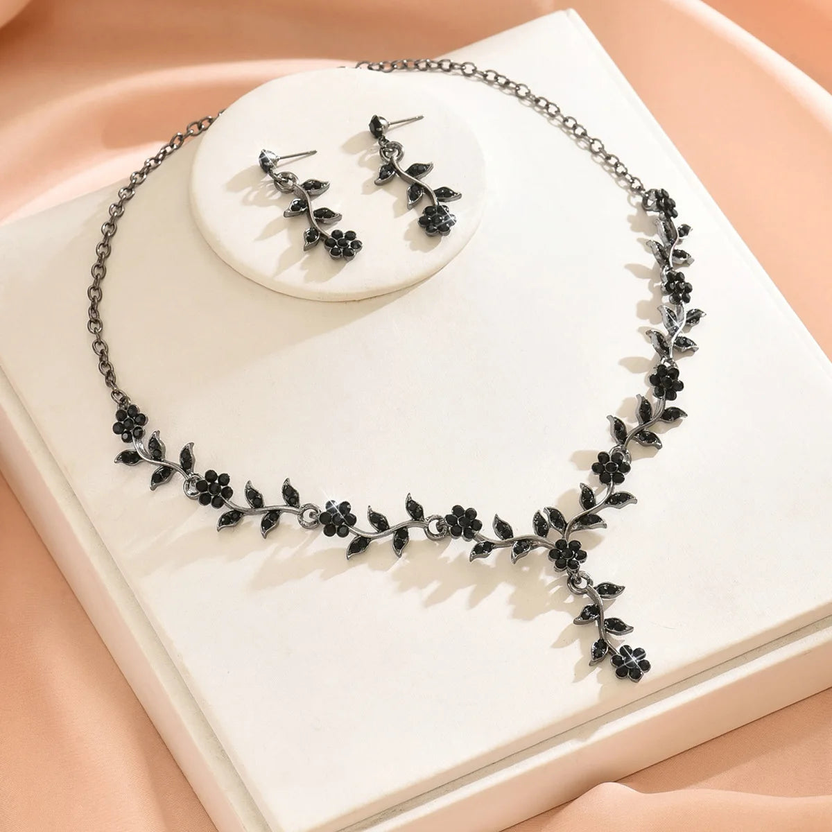 Elegant Flower Design Jewelry Set, Fashion Jewelry for Party, Daily Clothing Decor, Trendy All-match & Exquisite Jewelry