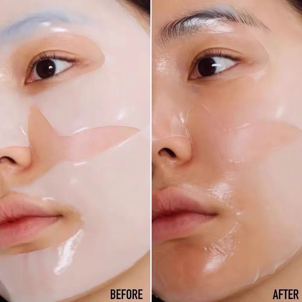 Bio Collagen Anti Wrinkle Facial Mask Anti Aging Fade Fine Line Firming Lift Skin Deep Hydrating Brighten Repair Skin Care