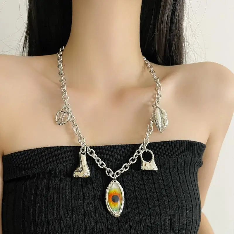 Fashion Jewelry for Women: Novelty Design Alloy Eyes with Personality Temperament