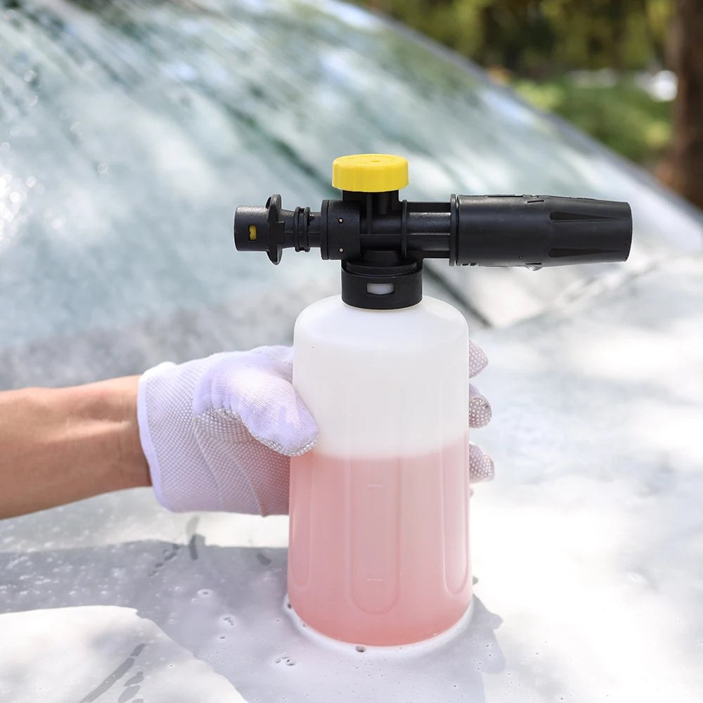 Foam Cannon for Karcher K2 K3 K4 K5 K6 K7 Adjustable Snow Cannon Foam Lance kit Pressure Washer Nozzle Car Wash Gun