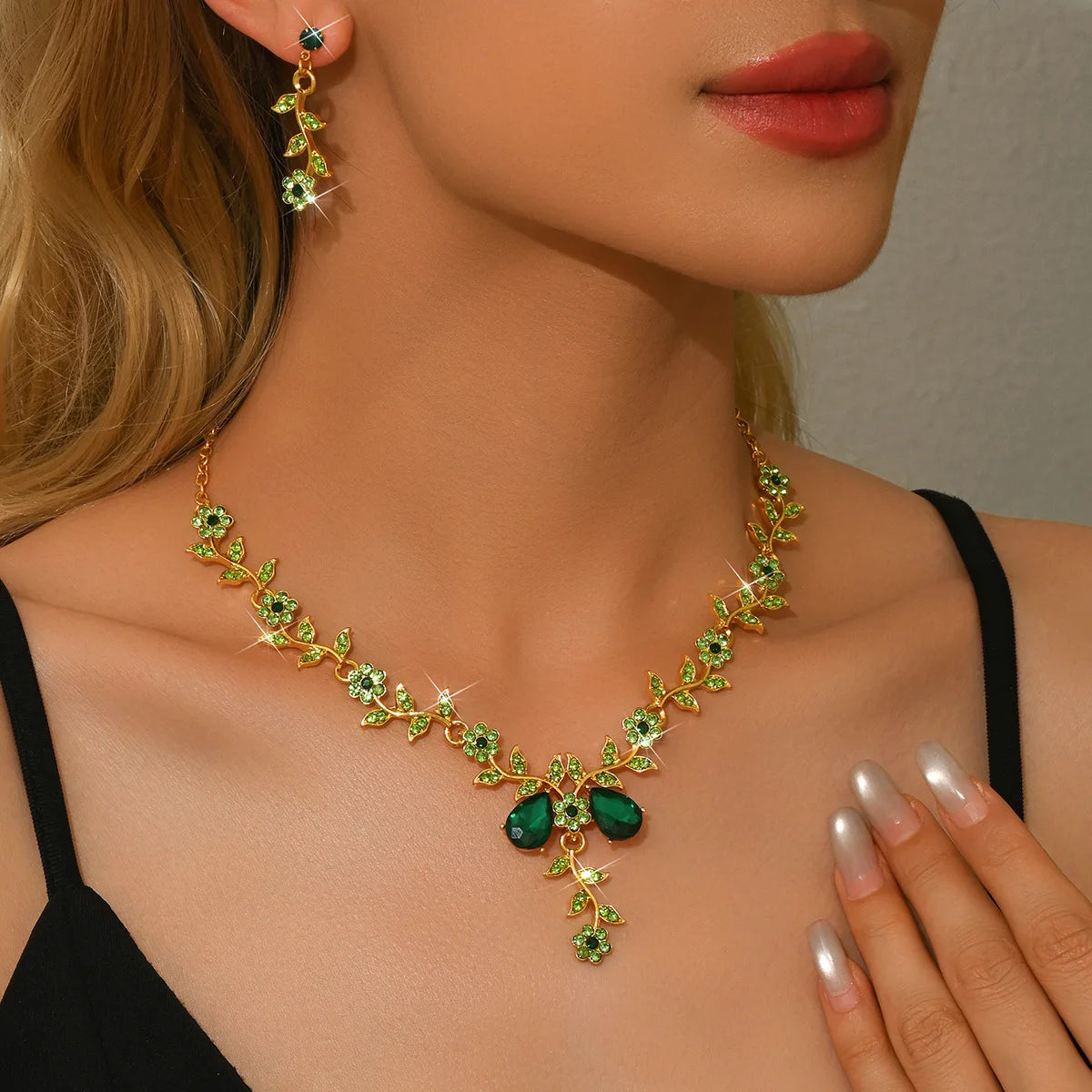 Elegant Flower Design Jewelry Set, Fashion Jewelry for Party, Daily Clothing Decor, Trendy All-match & Exquisite Jewelry