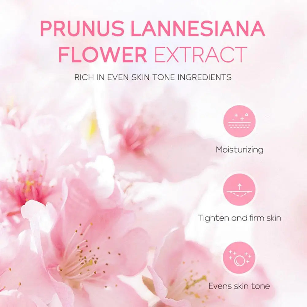 Women 3pcs Kit Sakura Skin Care Sets Face Cream Face Essence Eye Serum Face Skin Care Set Product Gift box