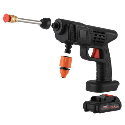 300W 30Bar Cordless High Pressure Car Washer Spray Water Gun 12000mAh Battery Foam Generator Car Washing Machine for Home