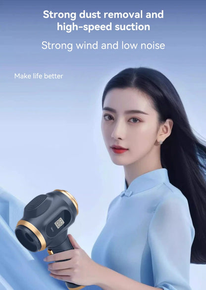 Cordless Handheld Vacuum Cleaner Suction Vacuum Cleaner Can Absorb Dust Debris Pet Hair Multi-functional Household Car