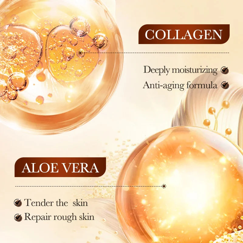 Bio Collagen Anti Wrinkle Facial Mask Anti Aging Fade Fine Line Firming Lift Skin Deep Hydrating Brighten Repair Skin Care