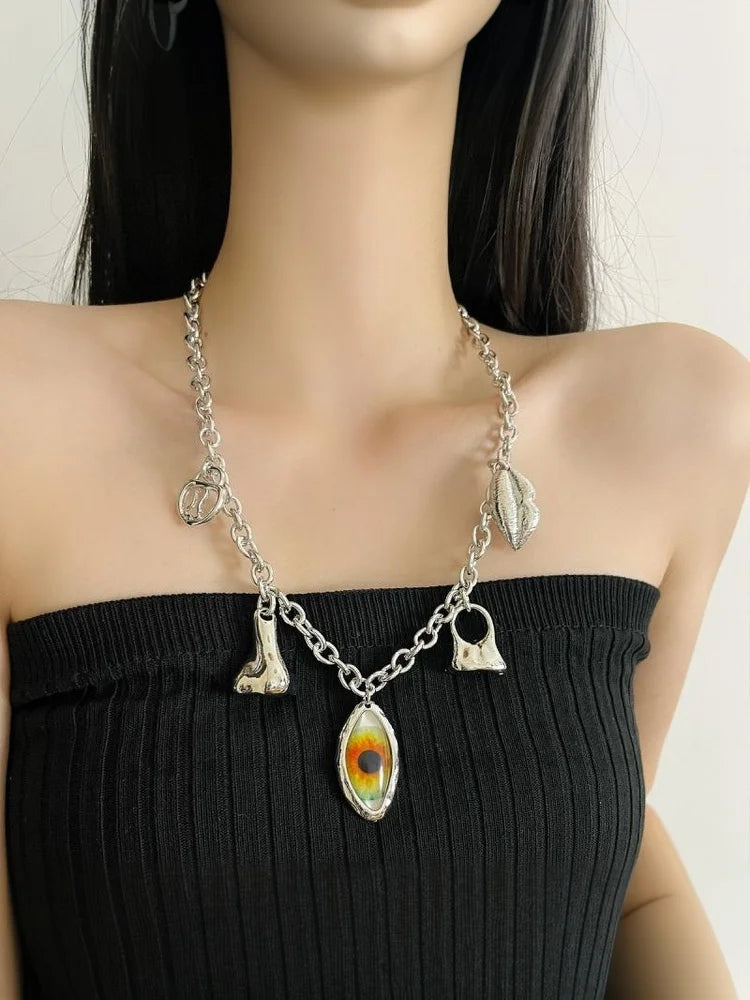 Fashion Jewelry for Women: Novelty Design Alloy Eyes with Personality Temperament