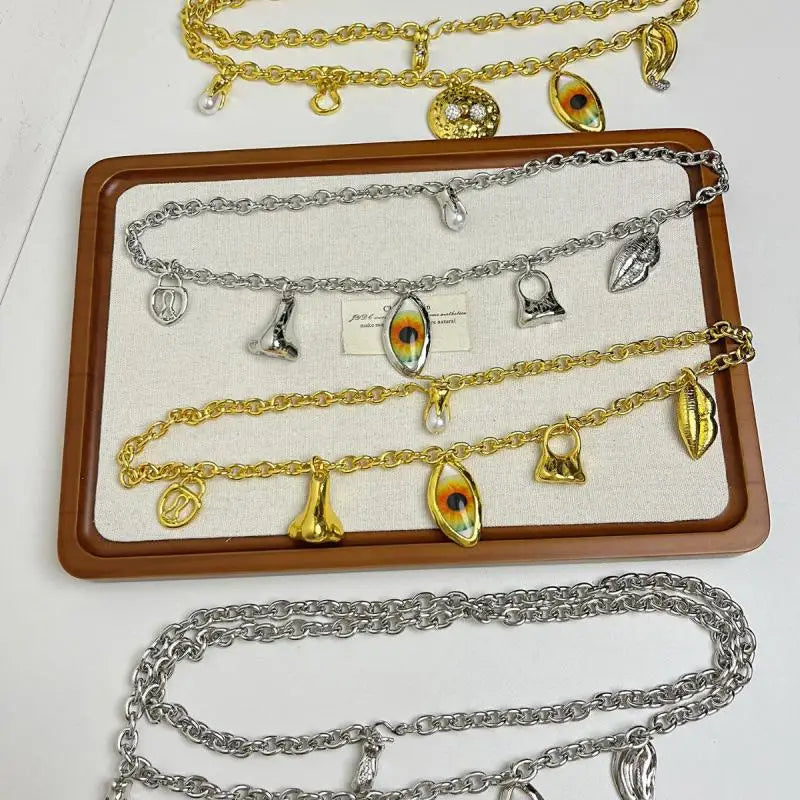 Fashion Jewelry for Women: Novelty Design Alloy Eyes with Personality Temperament